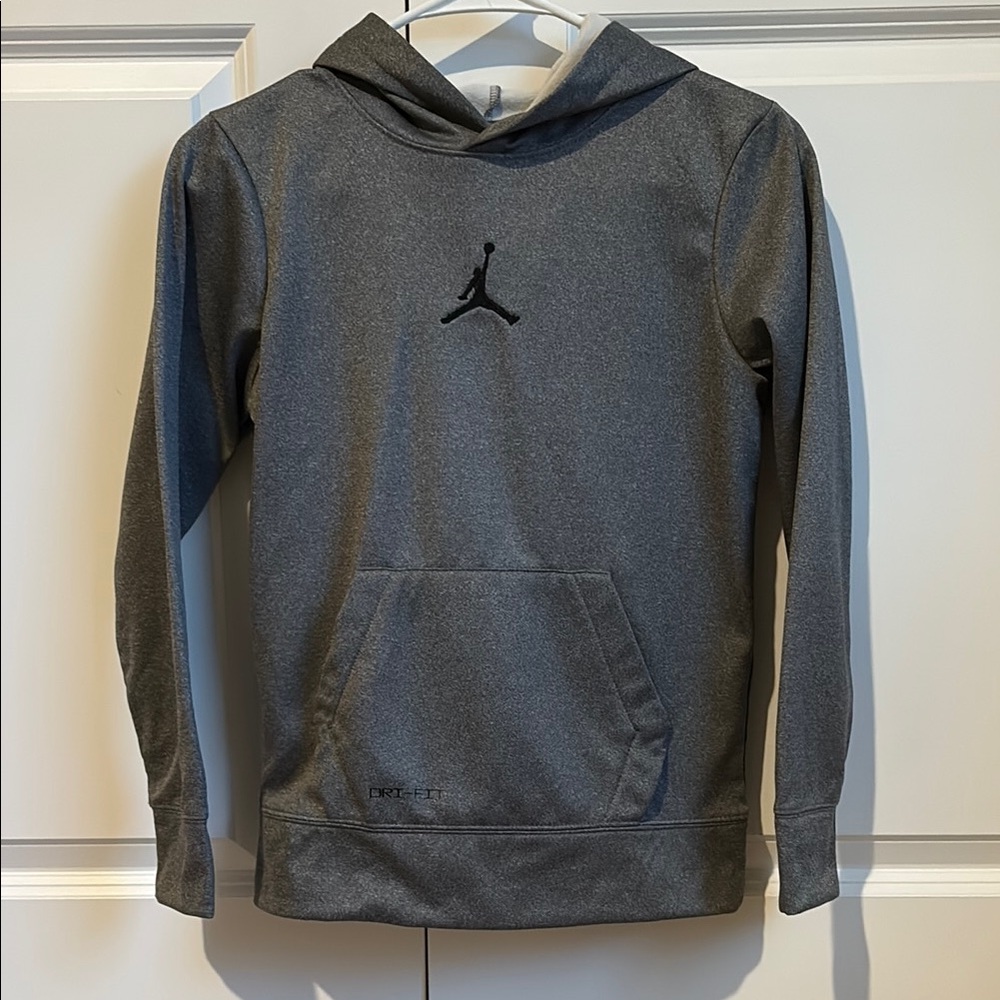 Jordan Kids Charcoal Hoodie